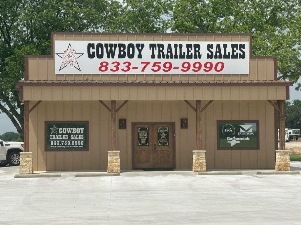 Cowboy Trailer Sales building